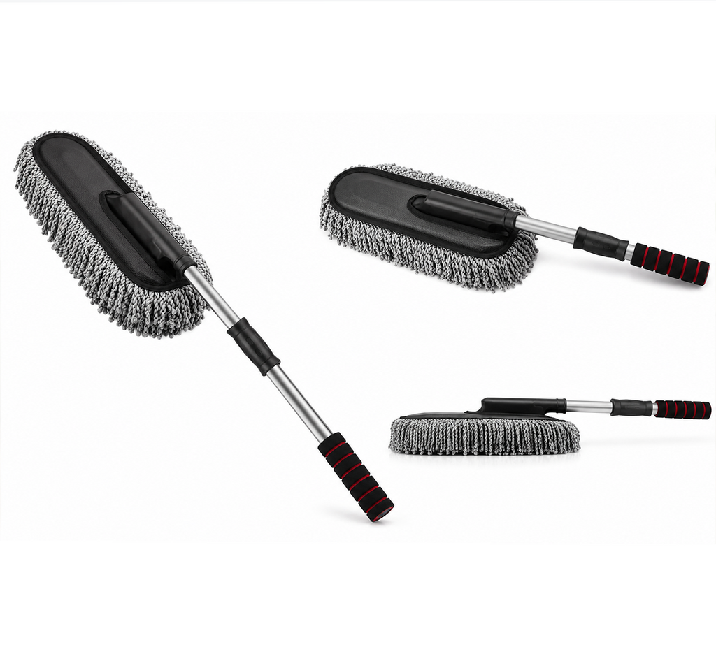 Car Duster Cleaner | Premium Microfiber Car Cleaning Brush | Scratch-Free Dust Remover for Car Interior & Exterior